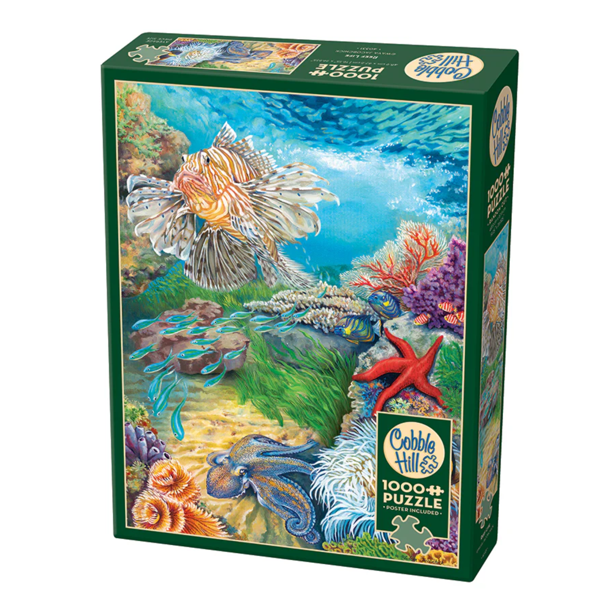 Reef Life 1000 Piece Cobble Hill Puzzle